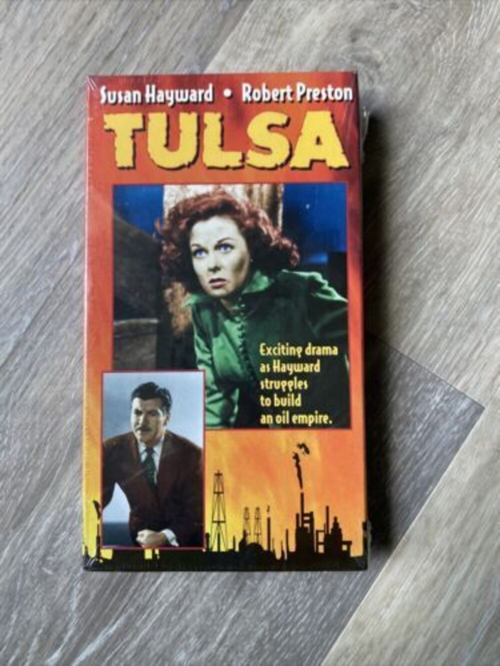 Tulsa (VHS,1989,from 1949) Brand New Rare,Susan Hayward,